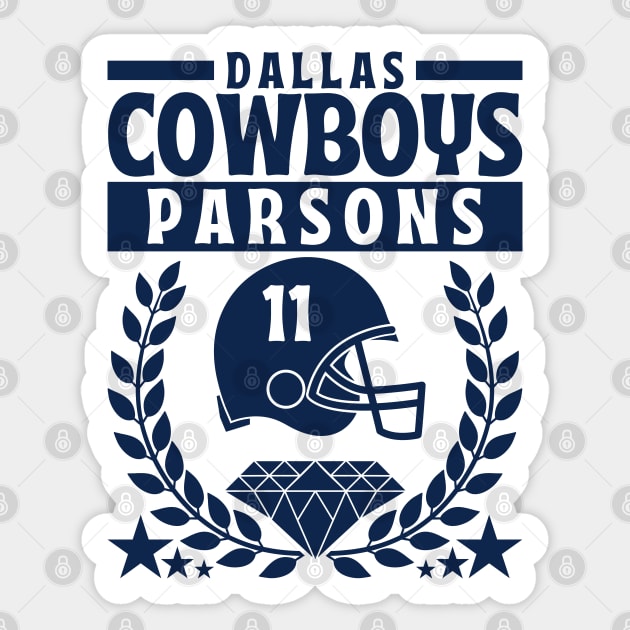 Dallas Cowboys Parsons 11 Edition 2 Sticker by Astronaut.co